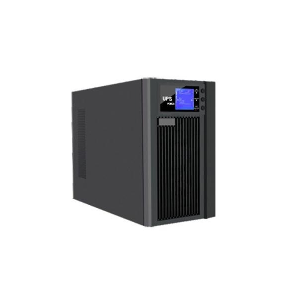 Double Conversion Backup Battery Supply , Pure Sine Wave Ups LCD Display