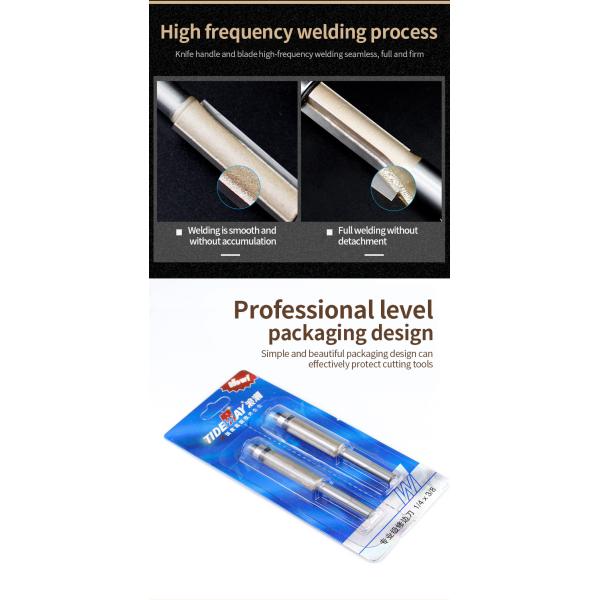 Straight Knife Router Table Edge Trimming Double Edge Trim Router Bit 3 Flutes