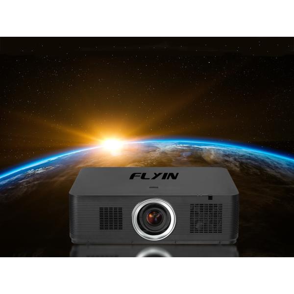 Flyin RL-K1 3D High WUXGA 3LCD Outdoor Home Theatre Projector High Brightness 10000 Lumens Supports 4K