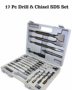 Quality Plastic Case Masonry Drill Bit And Chisel Sds Plus Rotary Hammer Bits Set for sale