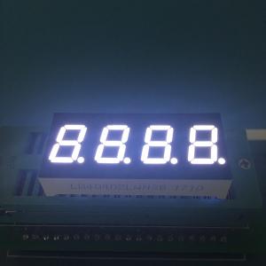 Quality Ultra White 0.4 Inch 4 digit 7 Segment LED Display Common Cathode For Instrument Panel for sale