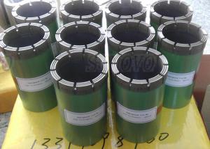 China Diamond Core Bit / Diamond Core Drilling Tools AQ BQ NQ HQ PQ Surface Set Diamond Type on sale