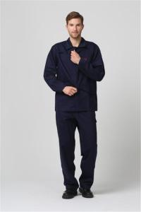 China Cotton 350gsm Fire Retardant Fleece Jacket , Molten Metal Lightweight Fr Clothing on sale