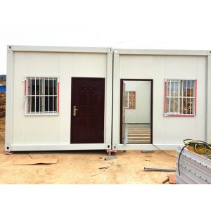 China Hot Dip Galvanized Steel Container Houses Detachable Environmental Friendly on sale