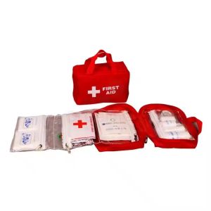 Quality Portable waterproof first aid kit box Roadside Emergency first aid kit home office travel kit first aid for sale