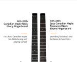Unique Design Patented Grand Headless Foldable Travel Guitar with Double