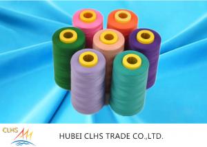 China 40/2 5000m Dyed 100 Spun Polyester Sewing Thread For T-Shirts Dresses Sportswear on sale