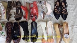 China Fashion /new style woman used shoes    used shoes old clothing second hand bags on sale