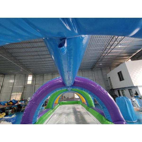 OEM/ODM Commercial Inflatable Water Slides Inflatable Water Slip With Pool