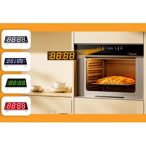 4-Digit 0.56-Inch (14.2mm) 7-Segment LED Display – Pure Green, Common Anode for Instrument Panels & Home Appliances