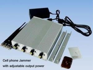 Quality Portable Mobile Phone Blocker Adjustable Output Power For Wifi Bluetooth 3g 4g for sale