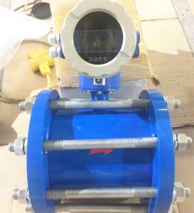 Quality Industrial RS485 Magnetic Flow Meter With LCD display for sale
