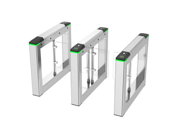 Zento Swing Barrier Gates Turnstile Access Control With Card Reader for Gym