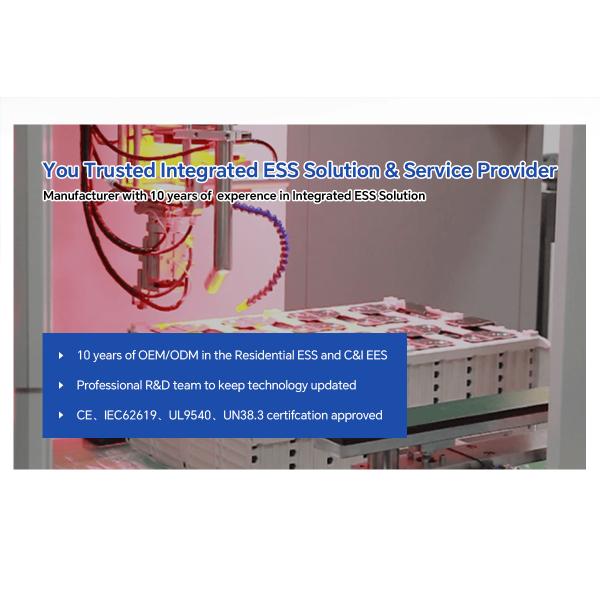 Hua Power 1C 1MW 1.1MWh Air Cooling Battery Container BESS Integrated ESS Solution Solar Energy Battery Storage System