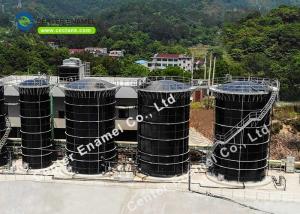 Quality Double Coating Glass Fused Steel Tanks With Biogas Power Plant Design Calculation for sale