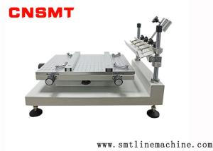 China Manual SMT Stencil Solder Paste Printer Small Desktop Pcb Screen Printing Machine CNSMT-3040H on sale