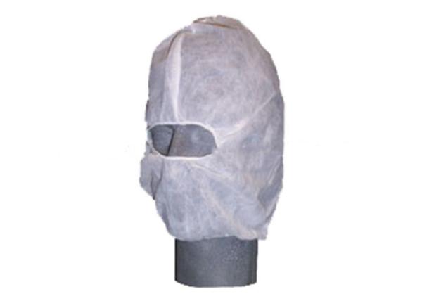 Buy Protective Disposable Head Cap Round / Rubble Flat Elastic Environmental Protection at wholesale prices