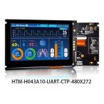 4.3 Inch UART Capacitive Touch Screen TFT LCD 480x272 Display With Lcd