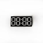 White Color 7 Segment 4 Digit Display LED Clock Displays Low Power