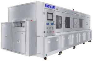 Quality 1.56ug/Cm2 Ion Comtamination 400~800l DI Water Overflow Replace And Chemical Cleaning Machine for sale