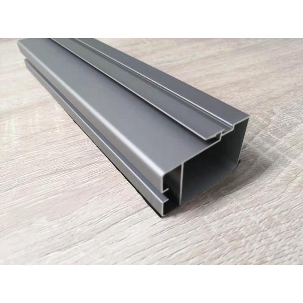 1.2mm Windows Sliding Track Aluminium Extrusion Profiles Non Thermal Break Type