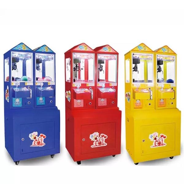 Dreamland Coin Operated Game Cheap Crane Claw Machine Arcade Mini Claw Machine With Bill Acceptor for sale
