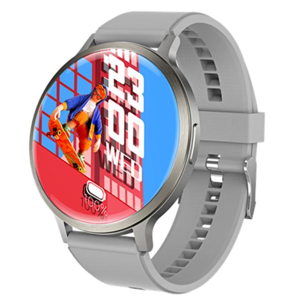 Buy Circle Shape AMOLED Display Smart Watch Heart Rate Sensor And Customizable Theme at wholesale prices
