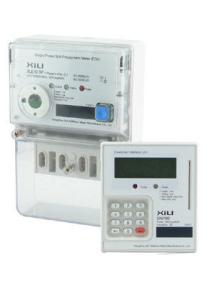China Single Phase Split-type Prepayment Wireless Energy Meter with RF communication Module on sale
