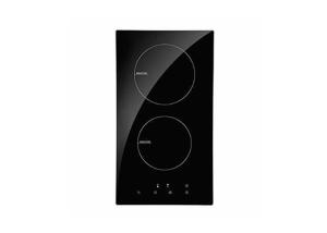 Quality 30cm 3500W Double Burner Induction Cooktop With Timer Locking for sale