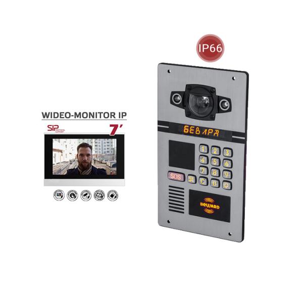 Buy TCP/IP  IP66 G.726 Apartment Video Intercom at wholesale prices