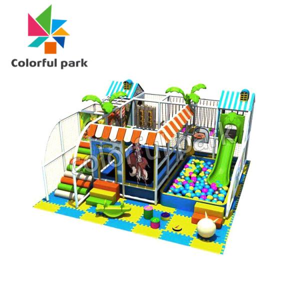 PVC foam Kids Soft Play Area , Anti UV commercial trampoline park equipment