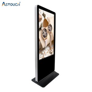 Quality Indoor Touchscreen Digital Signage Advertising Display 55 Inch FCC for sale