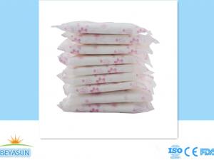 Quality Private Label Ladies Sanitary Napkins , Carefree Sanitary Pads With Negative Ion for sale