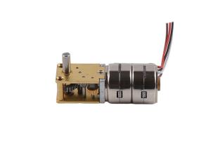 Quality Multi Gear Ratio Double Stack Stepper Motor 15mm High Torque Stepper Motor With Gearbox，Gearbox ratio 1:21 to 1:1030 for sale