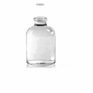 Quality Clear Boston Round Pharmaceutical Glass Bottles Durable Odorless ISO14001 for sale