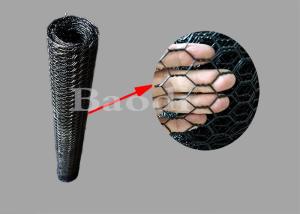 Quality Black Poultry Chicken Wire Mesh with Flexibility Hexagonal Mesh Hole Structure for sale