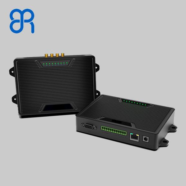 Buy 4 Port UHF RFID Fixed Reader With Impinj E710 Platform Support ISO18000-6C Protocol at wholesale prices