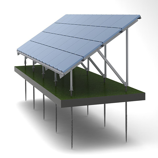 Quality Screw Pile Solar Panel Ground Mounting Systems Wide Application for sale