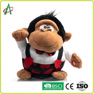 China 25x22cm Plush Gorilla Toy on sale
