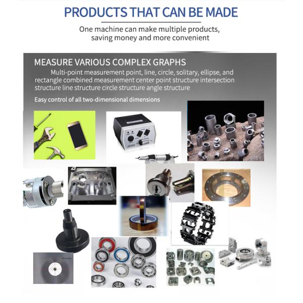 220V 50HZ 2D Coordinate Measuring Machine Instrument For Electronics