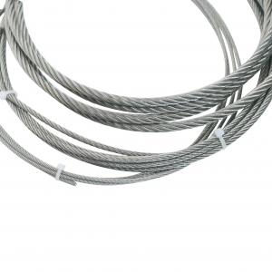 China 8mm Galvanized Wire Rope for Cold Heading Steel Standard from Hot DIP 6X7 FC 6X7 IWS on sale