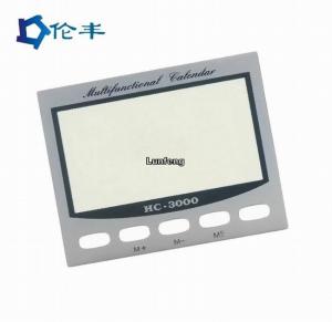 China LCD PMMA Acrylic Front Panel 3M Adhesive Front Control Panel on sale