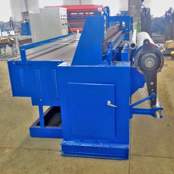 Servo Drive 10kw Mesh Welding Machine , Alarm Reminder Mesh Wire Making Machine