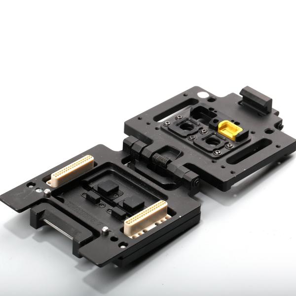 Plastic Machining Ceramic Peek Combination Part Custom Black Color