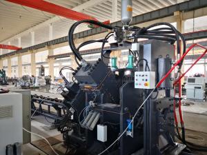 High Durability CNC Angle Bar Punching Cutting Machine Line With Self - Diagnosis Function