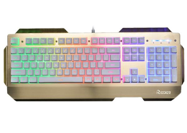 Buy Palm-rest Multimedia Mechanical Gaming Keyboard Adjustable Colorful Backlit at wholesale prices