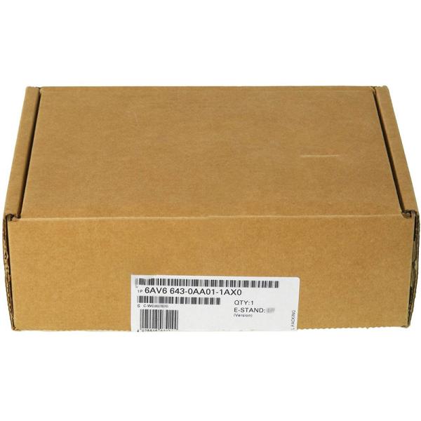 SIEMENS SIMATIC HMI 6AV6643-0AA01-1AX0 SIMATIC TP277 Touch Panel 6-in, Color, MPI/DP/PPI/PN