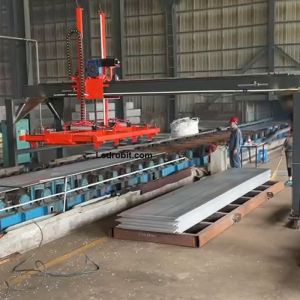 Quality Independent Control Robotic Arm Palletizer Customizing Robotic Pallet Layer Machine for sale