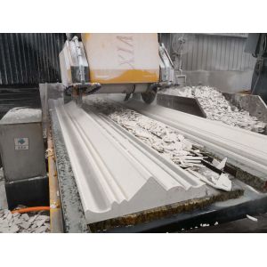 15kw 3000x1400mm Trolley Automatic Stone Edge Profiling Machine CNC Control