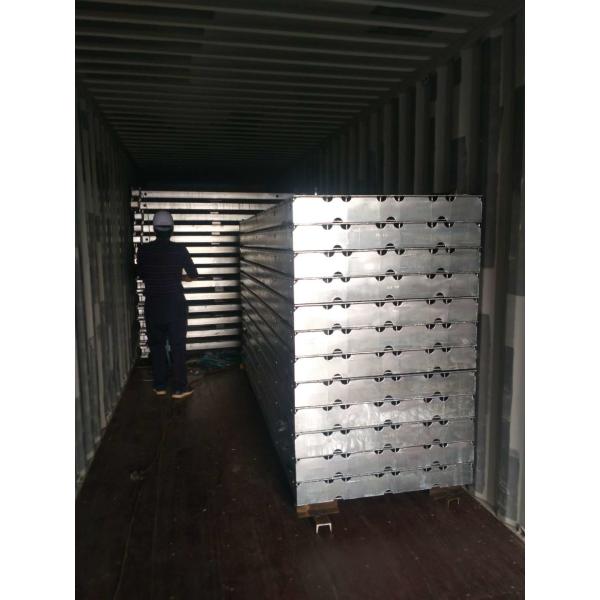 Prefab Portable Temporary Bailey Bridge Metal Construction Easy Assembly